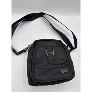 Lug Infinity Collection Can Can Black Crossbody Purse Multiple Pockets